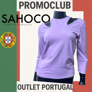 Блуза Sahoco,лилава, 95% полиамид ,5% еластан,размер S, Португалия